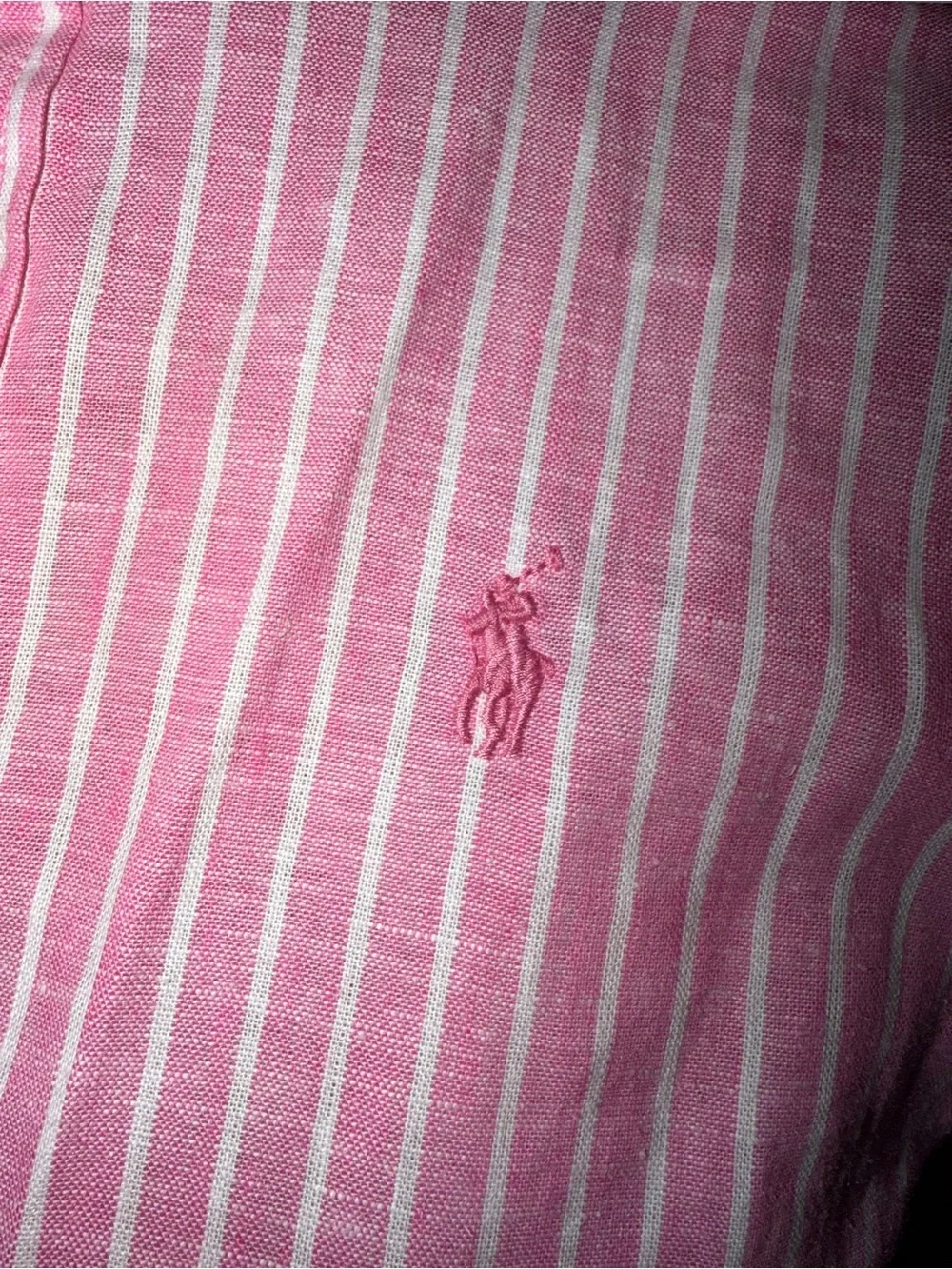 Polo Ralph Lauren Striped Tiered Linen-Cotton Dress NWT